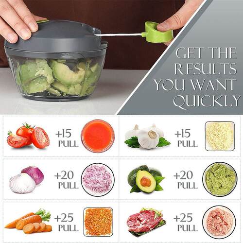 Manual Food Chopper Vegetable Cutter Cambom Chopper