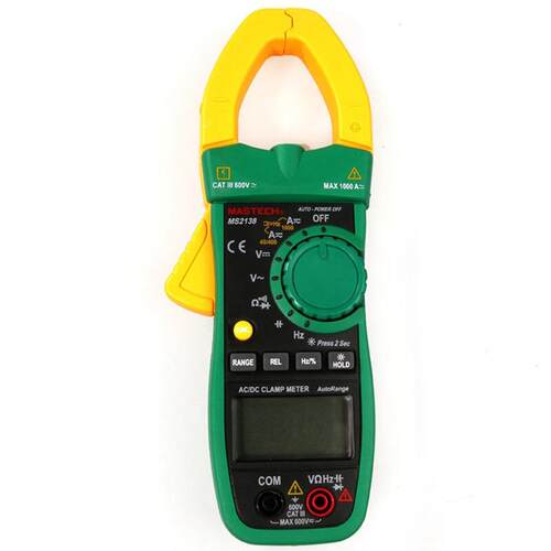 东莞华仪MS2138交直流电流钳形表/MASTECH1000A交直流钳表
