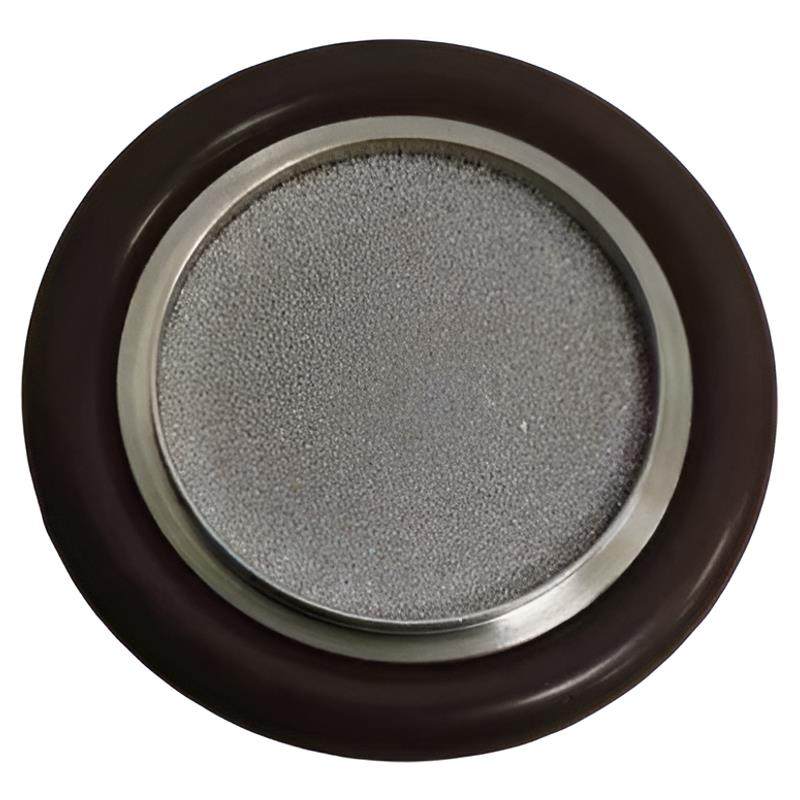 带滤网的中心支架真空管道滤芯KF16 25 40不锈钢多层丝网粉末烧结