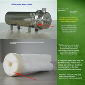 净水器家用自来水厨房农村井水直饮水过滤器不锈钢黄泥水超滤净水