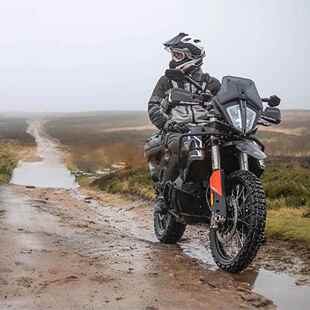 适用KTM390 790ADV摩托车改装挡风护手防摔加高防风铝合金护弓罩