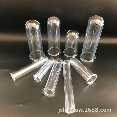 玻璃水培试管花瓶试管翻口试管 喇叭口试管 圆底平底花架试管