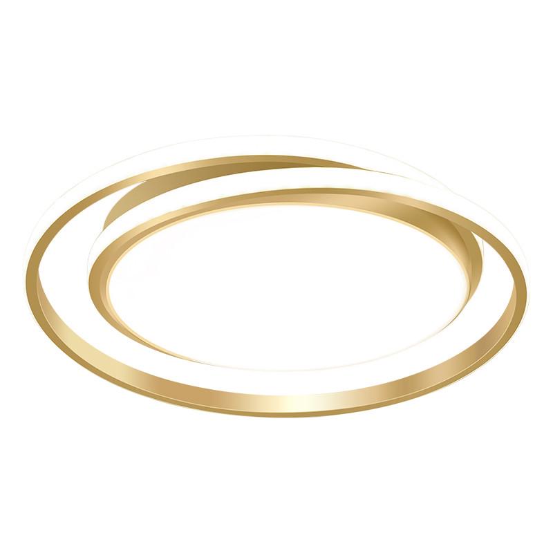 家用主卧室创意金色led现代灯具简约温馨北欧浪漫灯房间个性灯饰