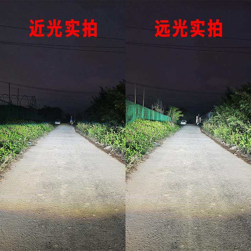汽车led大灯前大灯大功率自带解码H4超亮H7货车灯泡改装LED车头灯