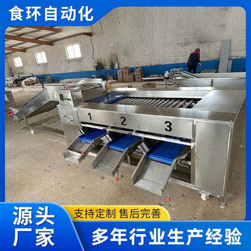 芒果滚杠式分选机土豆柠檬猕猴桃分拣机百香果滚杠式选果机