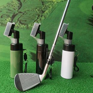 Golf Club Groove Cleaner Brush With Leakproof Spray Bottle A