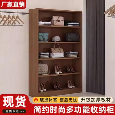 鞋店展示架包包收纳柜商场店铺置物架子多层落地式家用门口收纳柜
