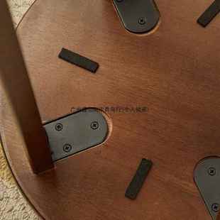 茶厅几子实木家具桌凳餐凳椅沙发客小凳子可叠132餐放折叠待客备