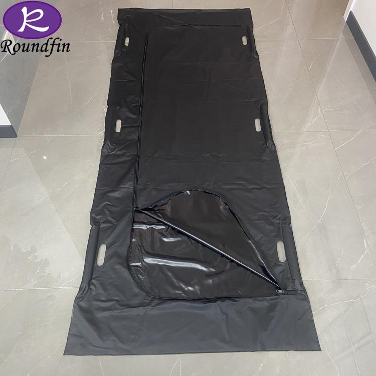 现货殡葬防水火化尸体袋 c型拉链裹尸袋 pvc加厚装尸袋 Body bag