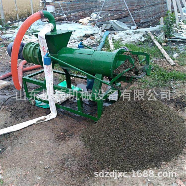 鸡粪固液分离机禽粪干湿脱水机南澳压杆型粪便分离机厂家