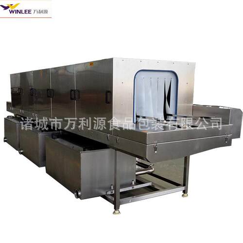 全自动托盘清洗机周转筐清洗设备巧克力糖果托盘清洗机