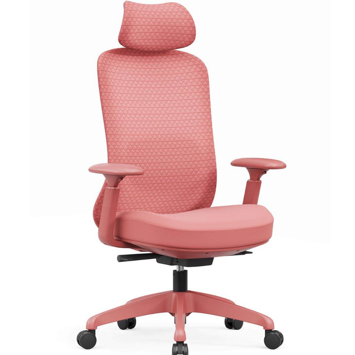 时尚高颜值办公椅人体工学舒适久坐不累办公室职员椅高背椅电脑椅