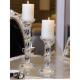 采购产品欧洲水晶玻璃烛台烛光晚餐婚礼婚礼烛台道具桌子装 饰烛台