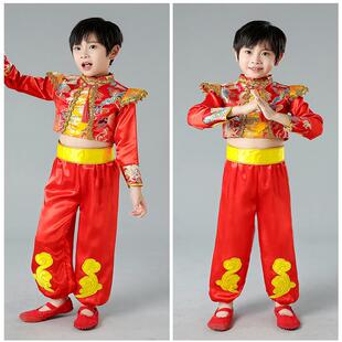 打鼓服夏季2024新款广场舞演出服女秧歌腰鼓锣鼓舞开场舞舞龙服装