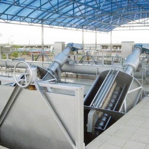 自清洗旋转式细格栅 微滤机 转筒微滤机 纤维过滤打捞滚筒格栅