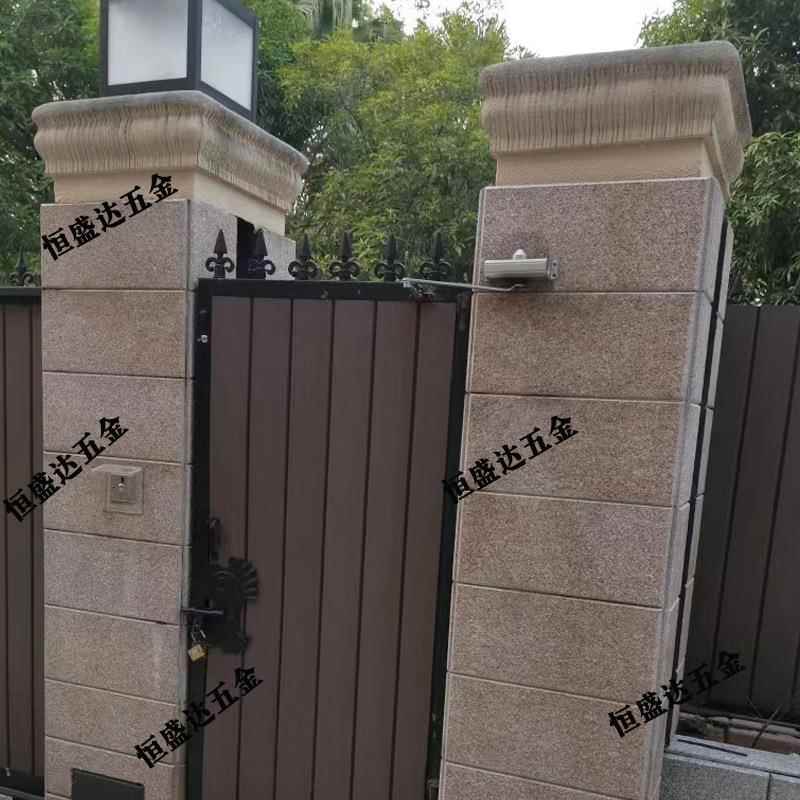 铁门动闭门器框003侧装艺门室外庭院铁改大门关门装置缓冲自无门