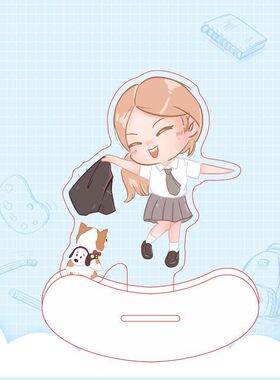 blackpink明星周边lisa金智妮金智秀朴彩英摇摇乐小立牌桌面摆件