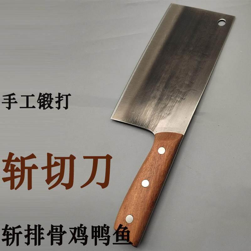 阳江刀具纯手工锻打斩切两用刀斩鸡鸭鱼斩排骨切肉菜铬钢不生锈刀