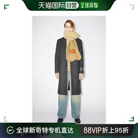 欧洲直邮acnestudios(艾克妮)男士，单排扣羊毛混纺大衣