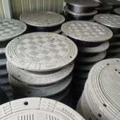 重型防市政球圆形井球墨铸铁污水五井盖雨井盖窑井盖轻型 道路墨