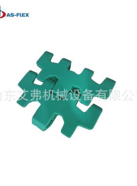 厂家直供 顶板链类 塑料链板 转弯链板 86.2-R150链板