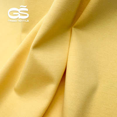 厂家凉感桑蚕丝莫代尔双面丝光针织面料广州布匹丝光棉服装布料