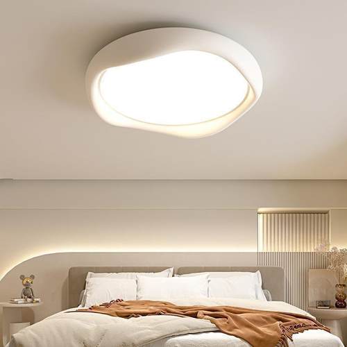 全树光11684谱奶代油卧室护眼脂吸顶风灯现简约儿童房灯温馨客厅