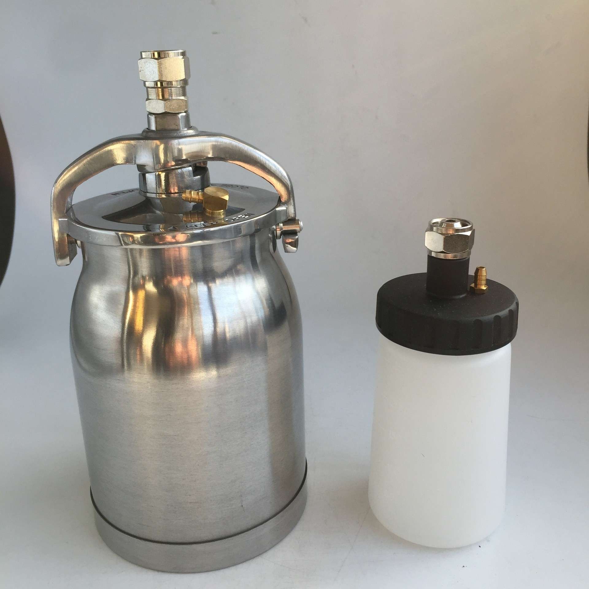 低压喷枪壶配件塑料油漆壶250ML