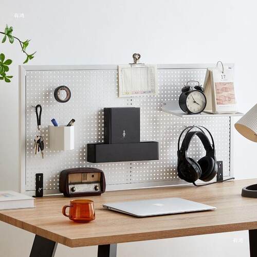 定冲孔制属洞洞板置物架板家政柜金内五金工具配件ROP挂板墙展示