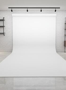 纯白色地板皮革加厚耐磨舞台摄影无工作室Pvc塑料地板垫商用地板