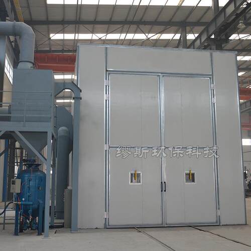 喷砂房除锈蜂窝喷砂房设备表面自动喷砂机重庆喷砂房