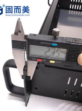 2u钣金机箱3u工控短机箱19英寸加厚4u服务器机箱6u带衬板把手白色