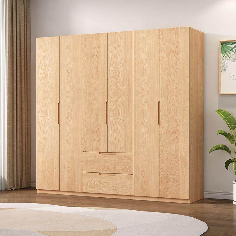 实木衣柜用卧室家原木容松木全实大量出租房用儿童收木纳柜子MQL