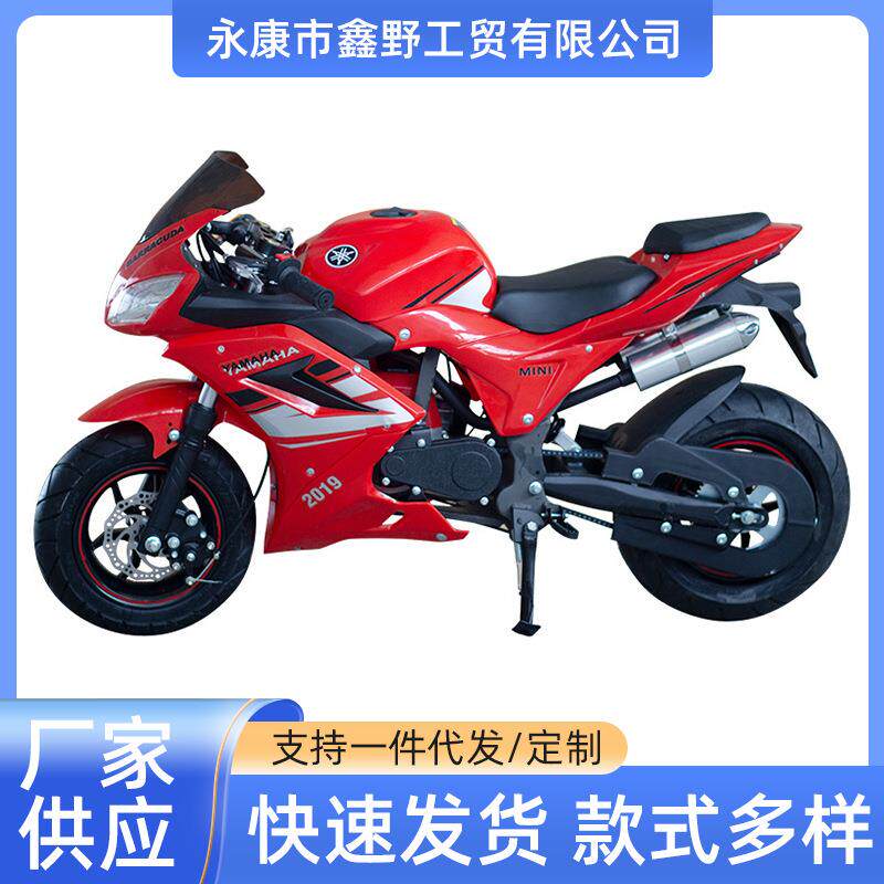 202149CC四冲程迷你中跑摩托车儿童成人小型中型汽油沙滩车