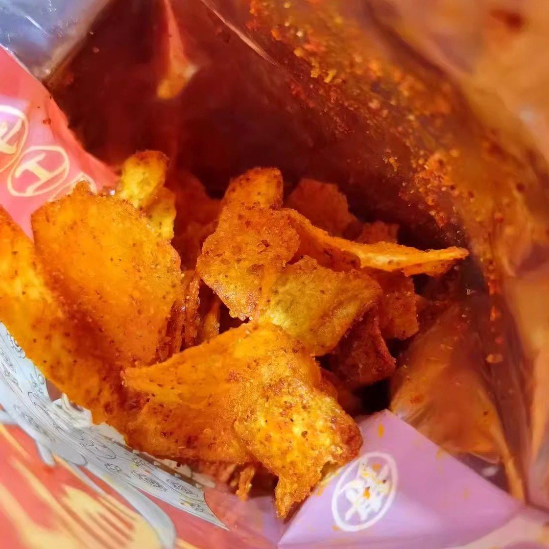 鬼扯手董记土豆片香酥洋芋丝贵州特产董记鬼扯手小吃解馋童年味道