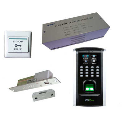 ZKTeco玻璃门木门铁门办公室门禁套装 指纹机套装 Access control