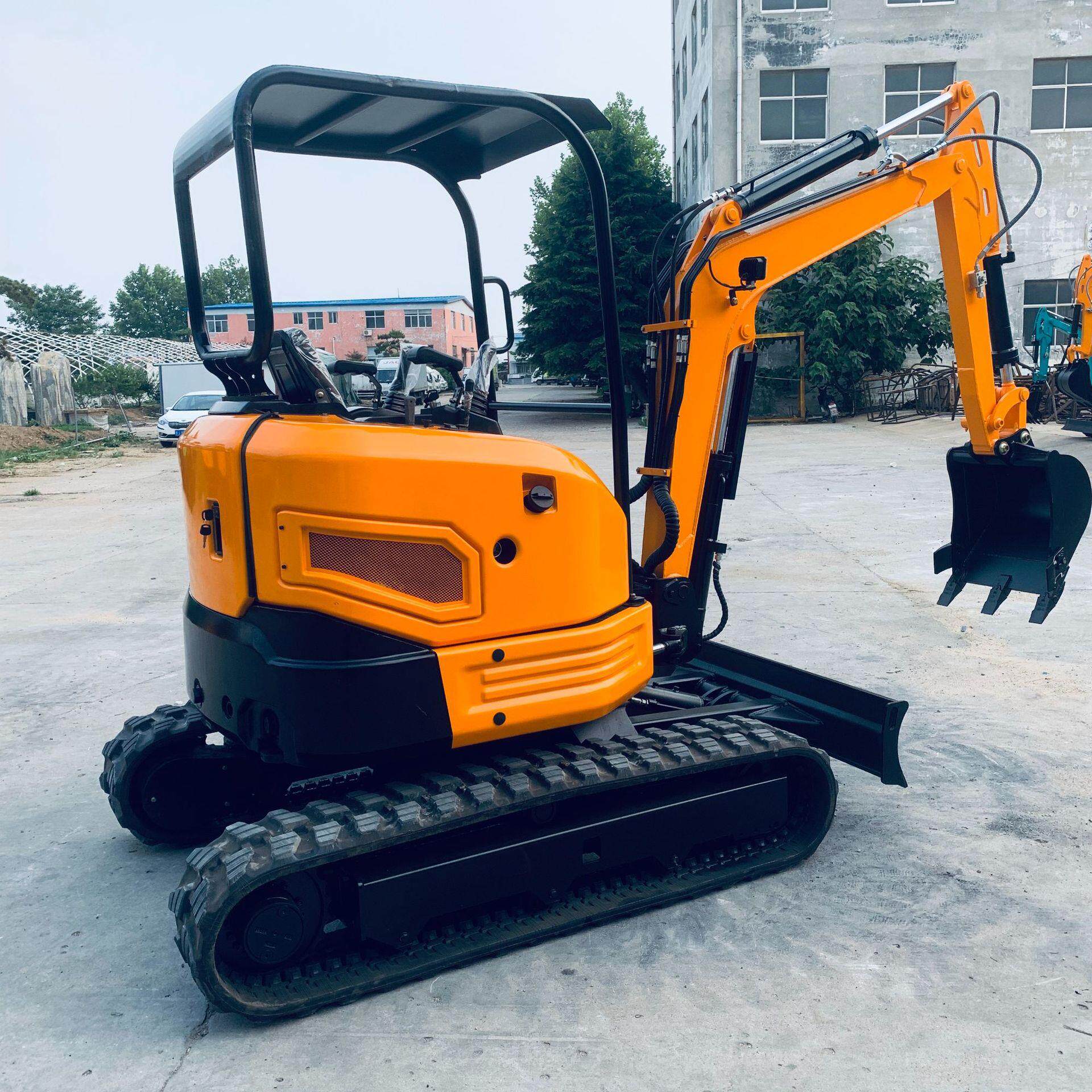 出口澳大利亚履带式挖掘机26U无尾小型挖掘机农用工程微型挖掘机