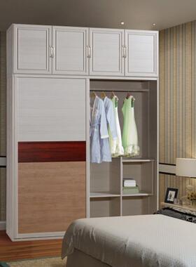 整装开放式衣柜全铝柜家具衣拉门卧厂室收衣被褥848纳柜全物屋家