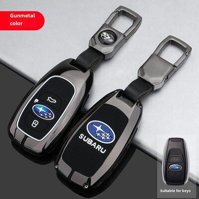 斯巴鲁钥匙套专用斯巴鲁XV森林人傲虎力狮车用品改装遥控套包壳扣