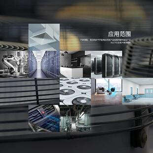 商用 商业洁净室超宽工离SGH作电低噪音压心风机静音风机