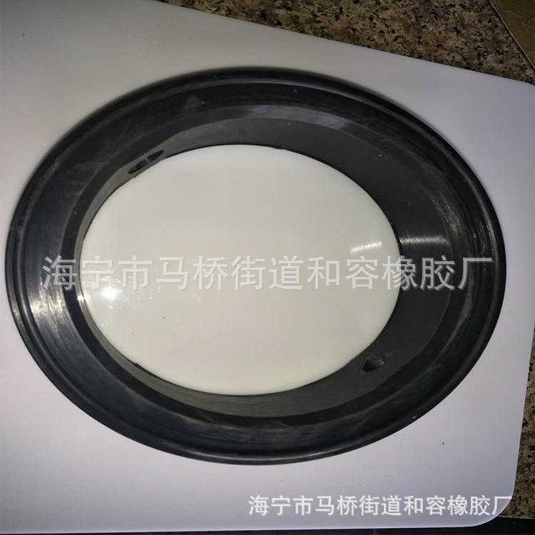 来图定 制圆柱橡胶轴承保护套加厚减震缓冲套胶圈 橡胶托辊密封圈