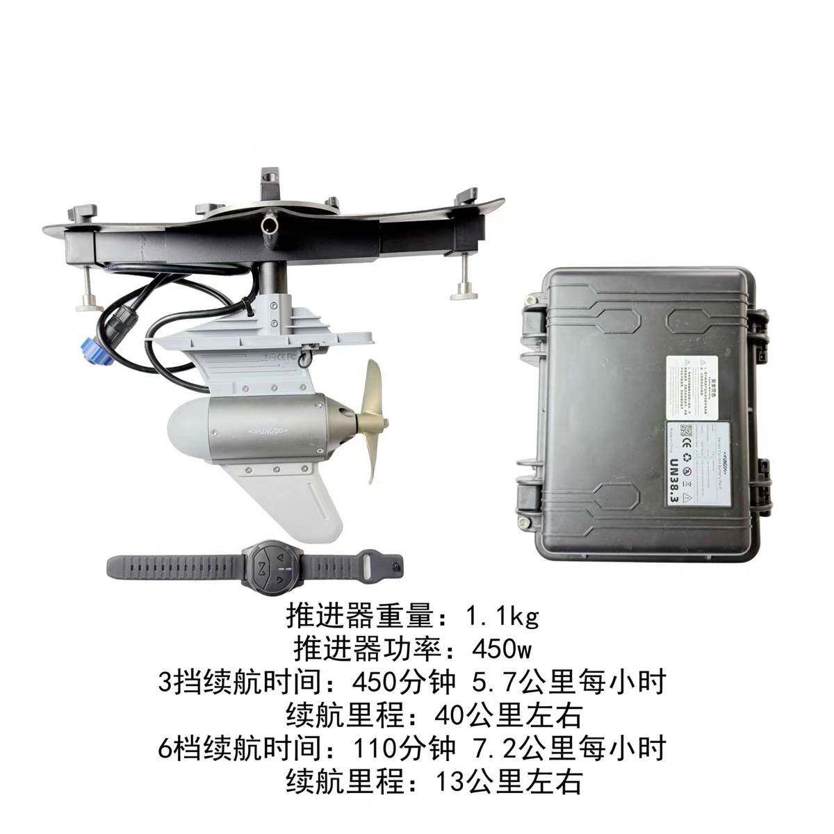 IFUNGOO-Y02易帆动力卡亚克定制专用大推力电动推进器皮画艇电推