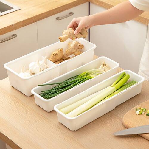 香菜大葱小葱专用伸缩收纳神器芫荽整根食品级葱姜蒜整理盒