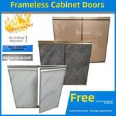 水晶钢门 惠州自装 瓷砖 金刚门 门 大理石炉门 钢化玻璃