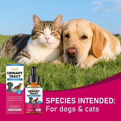 Kriath Cat and Dog Care Drops - Gentle and Easily Absorbable