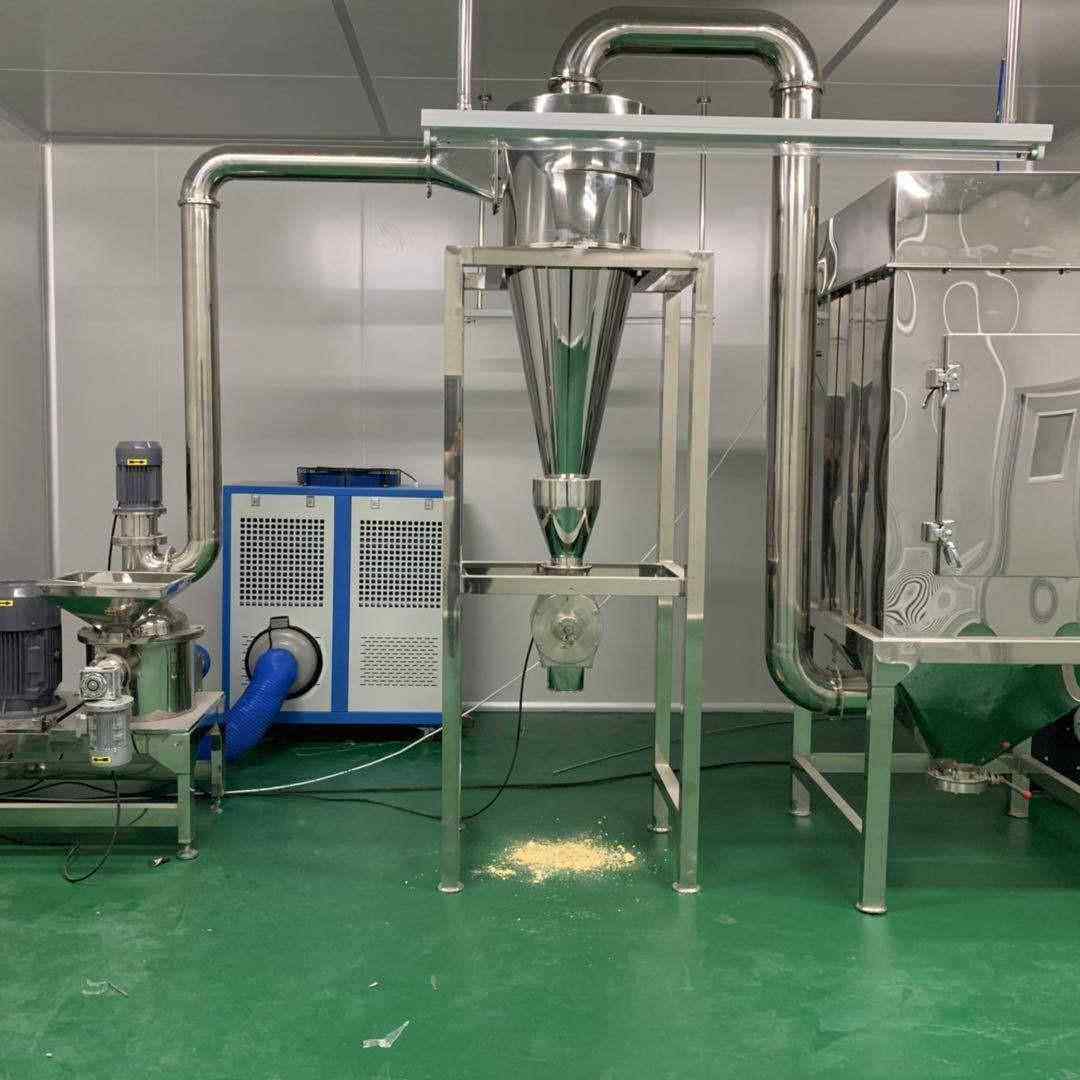 超微粉机粉机研磨机工业用细磨QGR碎机带水低冷打粉磨机饮片温研