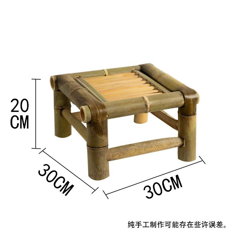 手工竹制舞蹈凳子 室内用简约竹凳 广东产竹凳子 可定制做旧风格