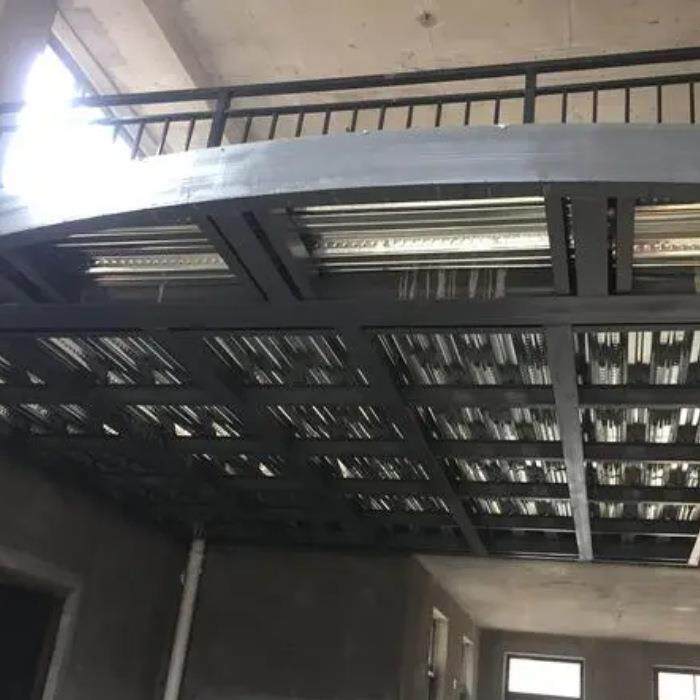 钢结构阁楼地板平台夹层搭建毅源钢构团队勘察设计报价安装一体化