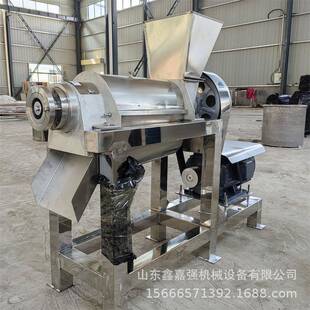 大型工业榨汁机新鲜果蔬果汁压榨机苹果梨蓝莓生姜榨汁设备