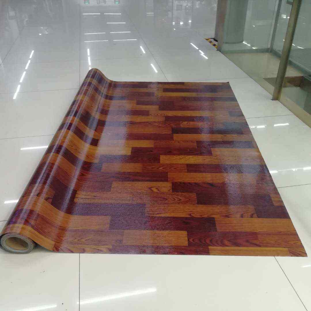 pvc地板革 家用出租房临时租房地板工程革地板地胶地板贴防水布毯